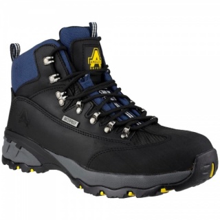 Amblers Safety FS161 Waterproof Hiker S3 WR SRC Safety Boots Black